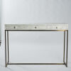 A Bone Inlaid Console Table - 2