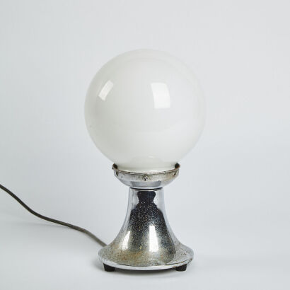 A Mid Century Spherical Table Lamp