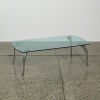 A Rare Stephane Rondel Glass Rectangle Coffee Table - 2