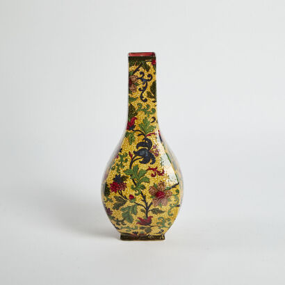 A Rare Burleigh Ware Square Mouth Vase