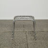 A Rare Stephane Rondel Peanut Alumium Stool Table