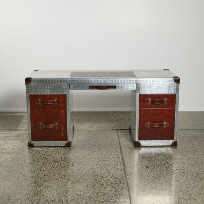 A Timothy Oulton Aviator Desk