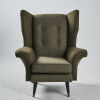 A 1950s Wingback Lounge Chair - 2