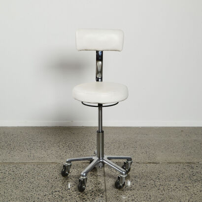 A Comfortel Superior Stool In White