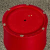 A Pair Of Bruno Houssin Hic Lipstick Red Barstool For Soca, France - 2