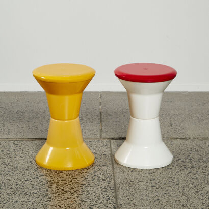 A Pair Of Caroma Stools