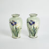 A Very Fine Pair Of Ando Taisho Period Porcelain Dream Cloisonne Vases, c1920