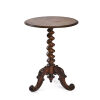 A Small Victorian Barley Twist Side Table