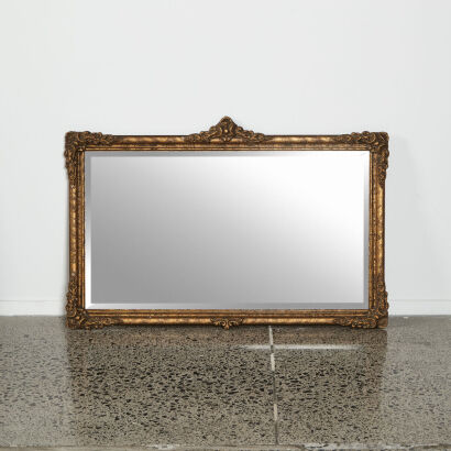 An Antique Gold Frame Gilt Mirror