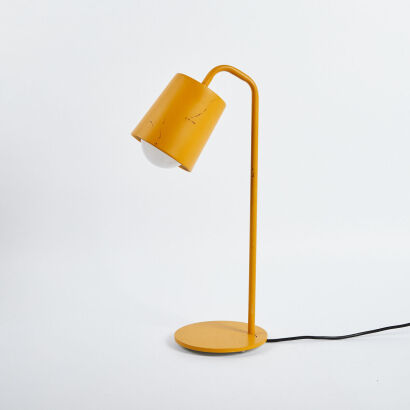 A MCM Yellow Table Lamp