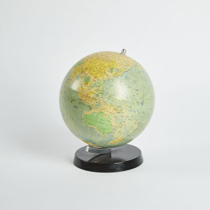 A Vintage Desk Globe