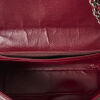 Chanel Maroon Caviar Jumbo Single Flap Bag - 4