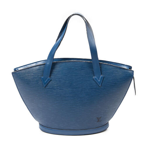 Louis Vuitton Blue Epi Saint Jacques Bag PM