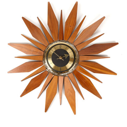 A 1960s Starburst Clock