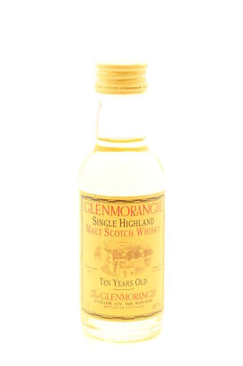 (1) Glenmorangie 10 Year Old Single Malt Scotch Whisky Miniature, 40% ABV, 50ml, Circa 1980s