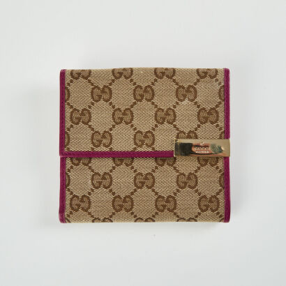 Gucci GG French Flap Wallet