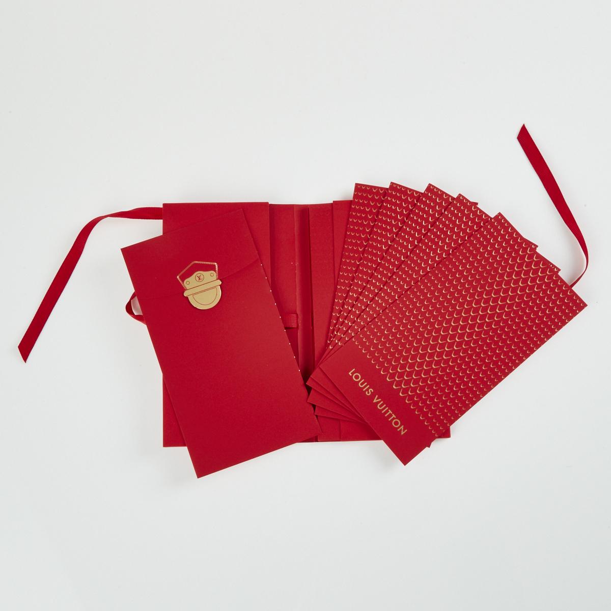 Louis Vuitton Red Lunar New Year Envelopes