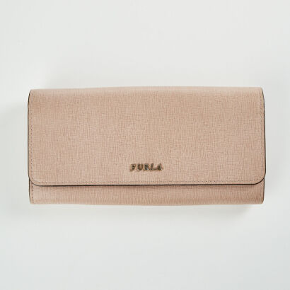 Furla Pink Long Wallet