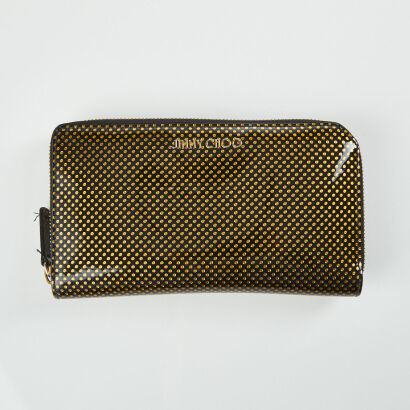 Jimmy Choo Polka Dot Wallet with Box