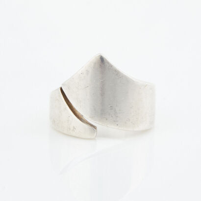 Sterling Silver, Georg Jensen Ring, SIze I