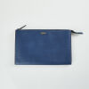 Salvatore Ferragamo Dark Blue Zip Pouch