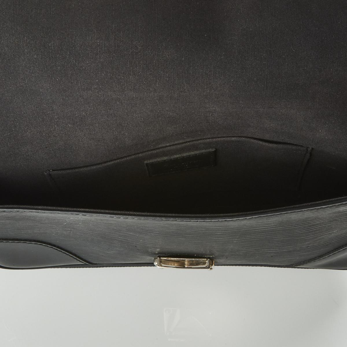 Sold at Auction: Louis Vuitton, Louis Vuitton Black Epi Leather Segur PM