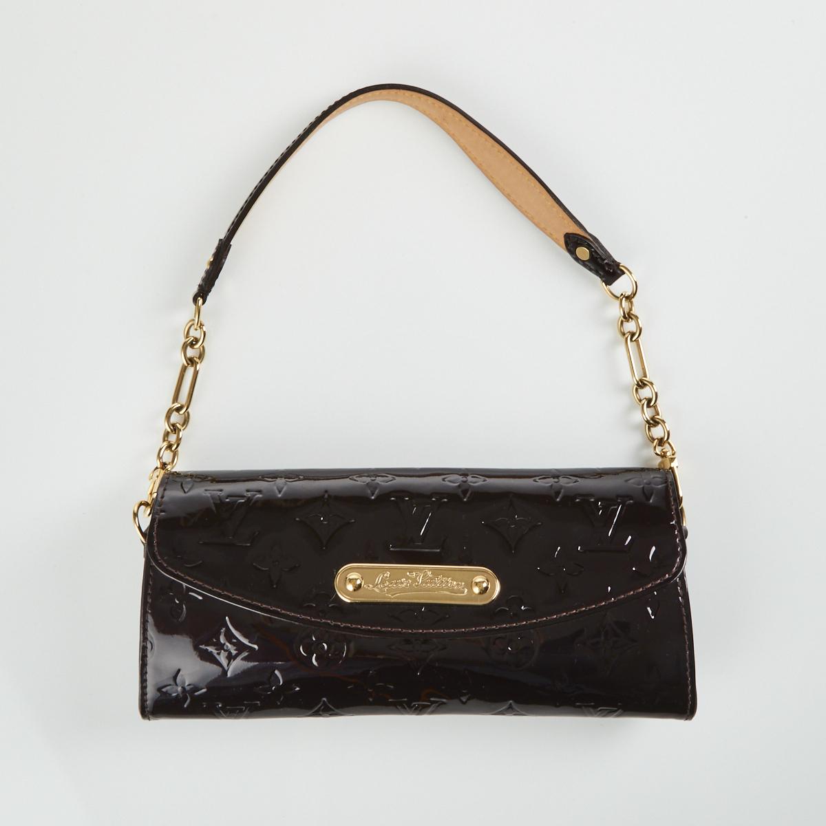 Louis Vuitton Amarante Vernis Sunset Boulevard Bag