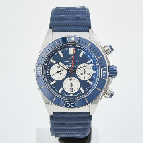 Stainless Steel, 44mm Breitling Super Chronomat B01 Automatic Wristwatch