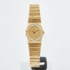 18ct Yellow Gold, Ladies Mini 23.5mm, Omega Quartz Constellation Wristwatch