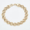 14ct Yellow Gold, 18.5cm Fancy Link Bracelet