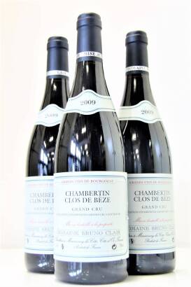 (3) 2009 Domaine Bruno Claire Chambertin Clos de Beze