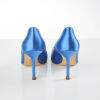 Manolo Blahnik Satin Hangisi Heels, Size 38 1/2 - 3