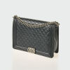 Chanel Large Black Quilted Boy Bag