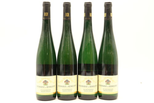 (4) 2013 Reichsgraf von Kesselstatt Piesporter Goldtropfchen Riesling Spatlese, Mosel