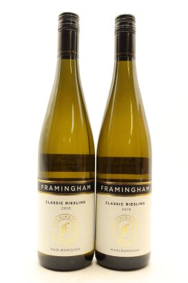 (2) 2010 Framingham Classic Riesling, Marlborough