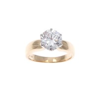 18ct 2.04ct Diamond Solitaire Ring