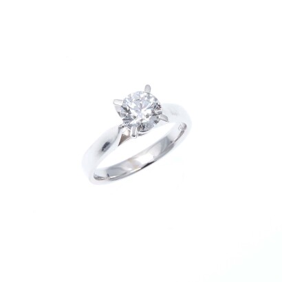 18ct 1.01ct Diamond 'D' Colour, 'VS2' Ring