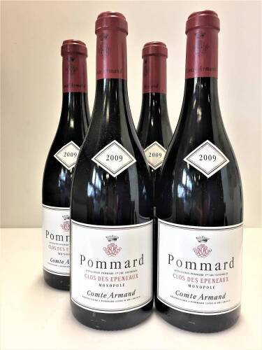 (4) 2009 Comte Amand 'Clos de Epeneaux' Pommard 1er Cru (Monopole)