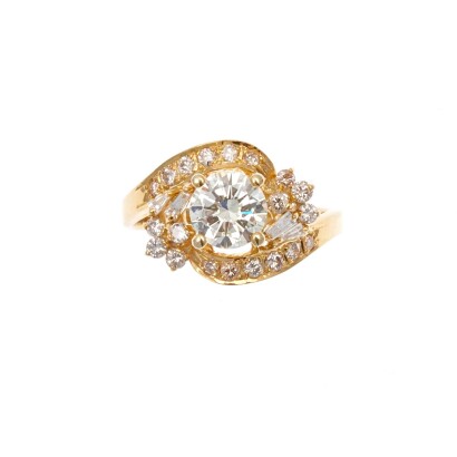 14ct 1.0ct Diamond Ring