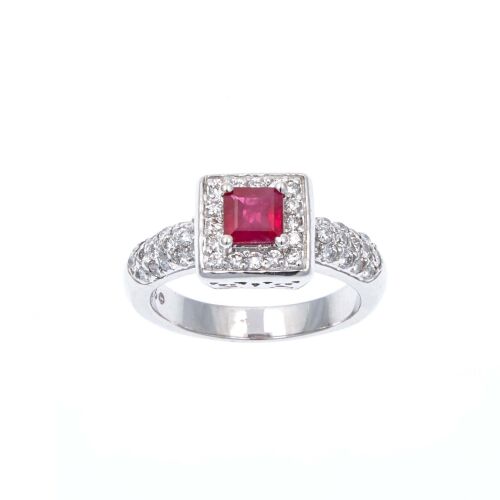 14ct Ruby and Diamond Ring