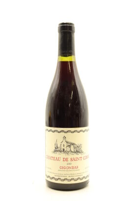 (1) 2000 Chateau de Saint Cosme Gigondas, Rhone [JR17.5]