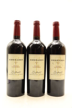 (3) 2013 Edmeades Perli Vineyard Zinfandel, Mendocino Ridge, USA