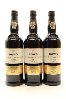 (2) 2006 Dow's Late Bottled Vintage Port, Portugal