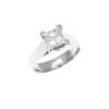 Platinum Solitaire Diamond Ring 1.43ct 'D' Colour, 'VS1' Clarity