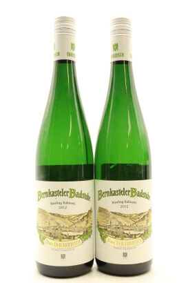 (2) 2012 Wwe Dr. H. Thanisch Bernkasteler Badstube Riesling Kabinett, Mosel [JR16.5]