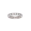 Platinum Antique Diamond Eternity Ring