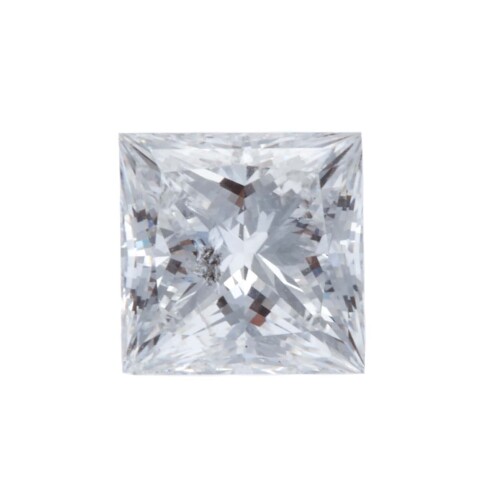 A Loose 1.19ct Princess Cut Diamond 'E' Colour, 'I1' Clarity