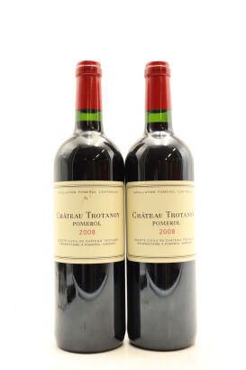 (2) 2008 Chateau Trotanoy, Pomerol [JR17] [RP96] [WE95]