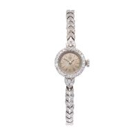 14ct Omega Diamond Cocktail Wristwatch