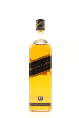 (1) Johnnie Walker Black Label 12 Year Old Blended Scotch Whisky, 40% ABV